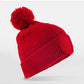 Fan Patch Beanie _x000D_ - Classic Red