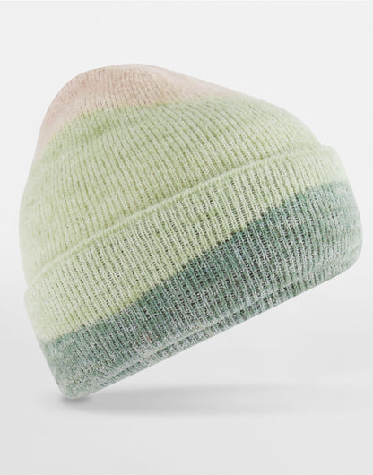 Soft Wave Beanie - Almond/Pistachio/Dusty Green