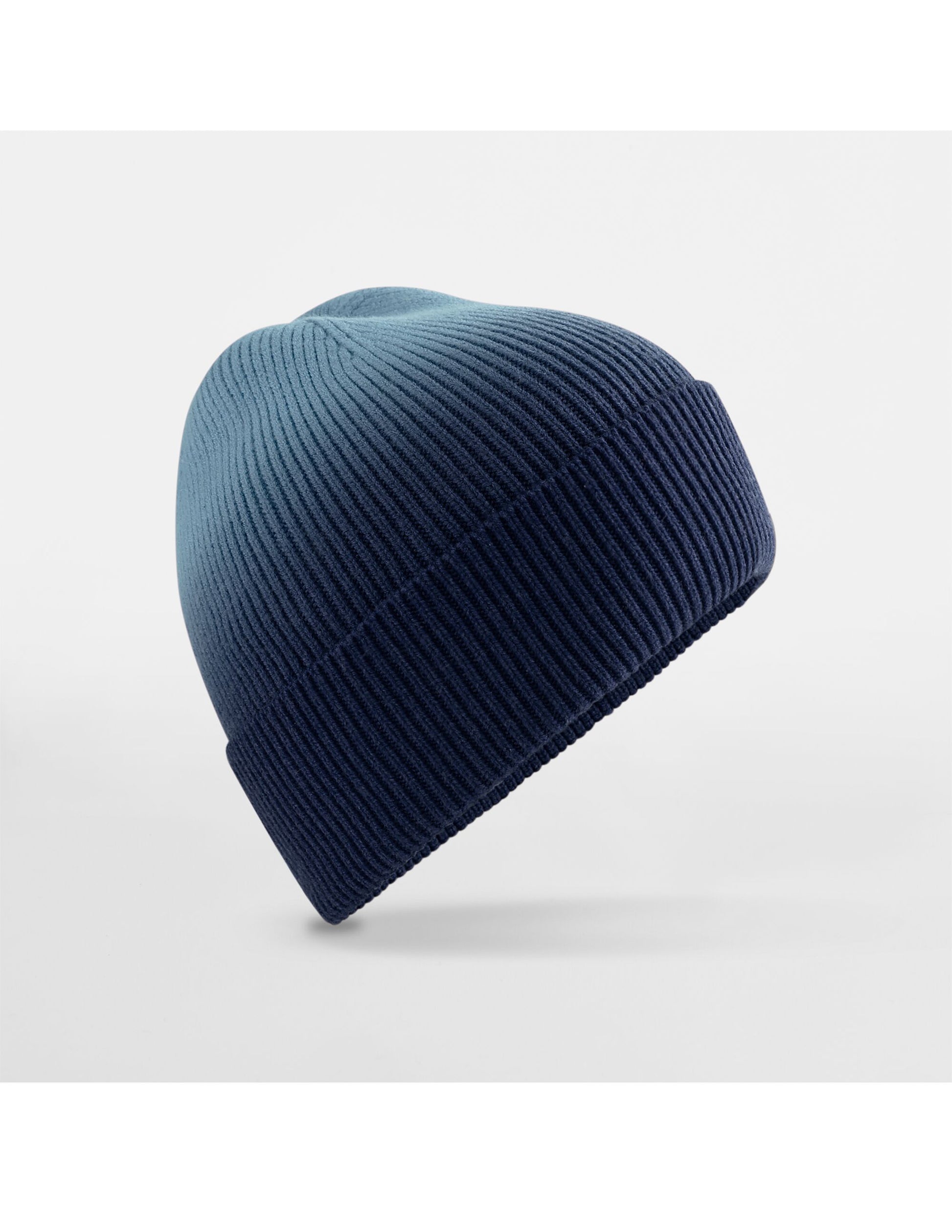 Dip Dye Beanie - Navy Dip Dye