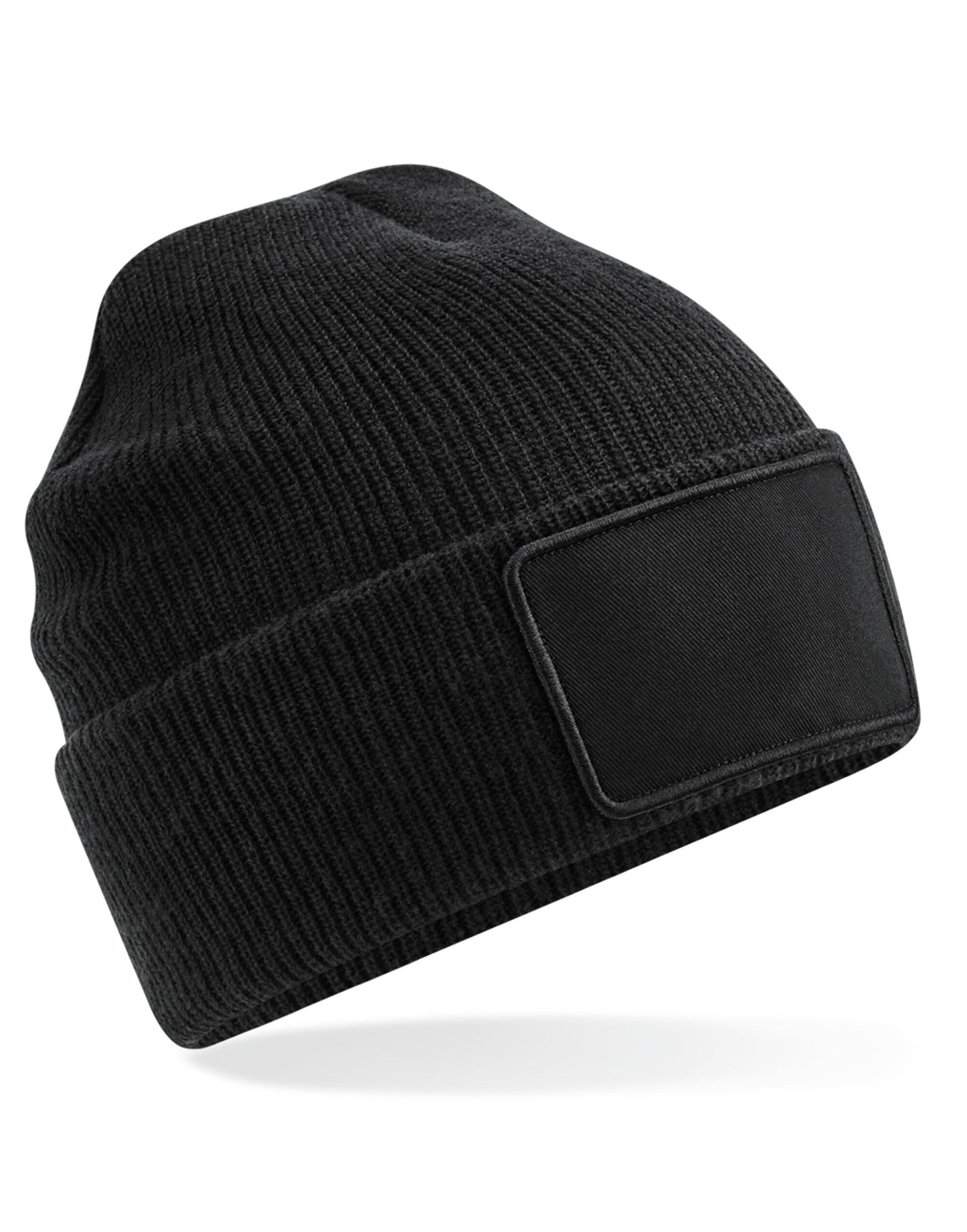 Removable Patch Thinsuate™ Beanie - Black