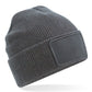 Removable Patch Thinsuate™ Beanie - Graphite Grey