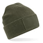 Removable Patch Thinsuate™ Beanie - Military Green