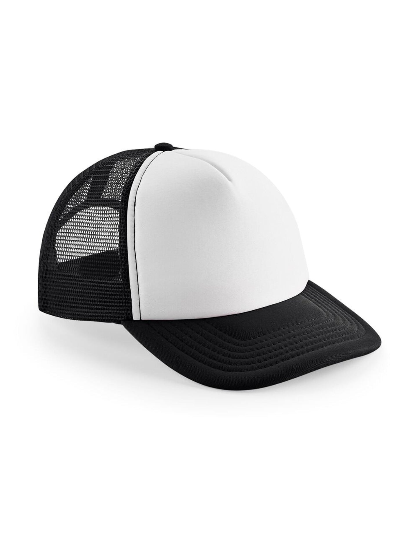 Junior Vintage Snapback Trucker - Black/White