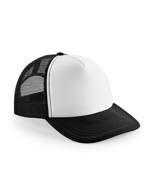 Junior Vintage Snapback Trucker - Black/White