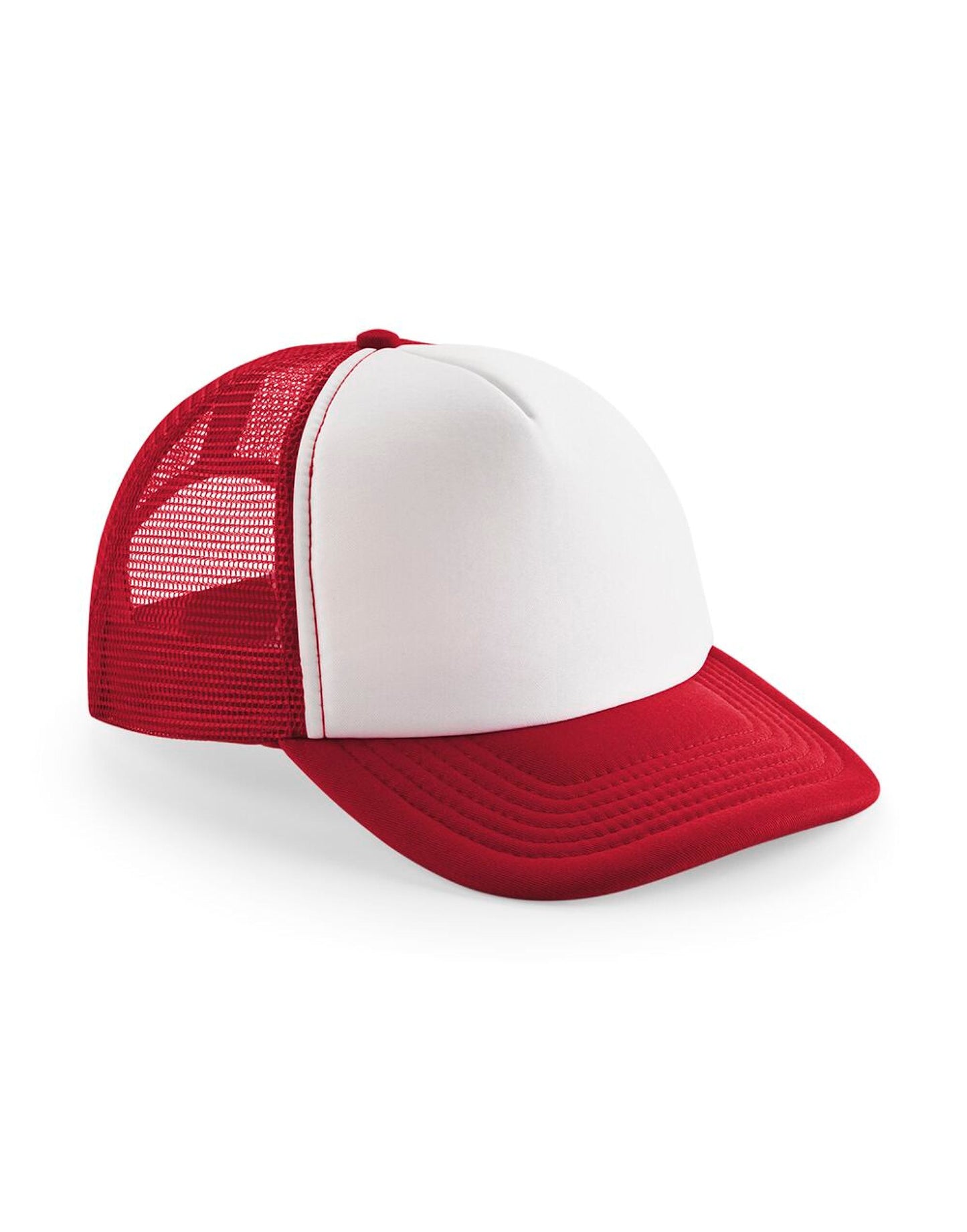 Junior Vintage Snapback Trucker - Classic Red/White
