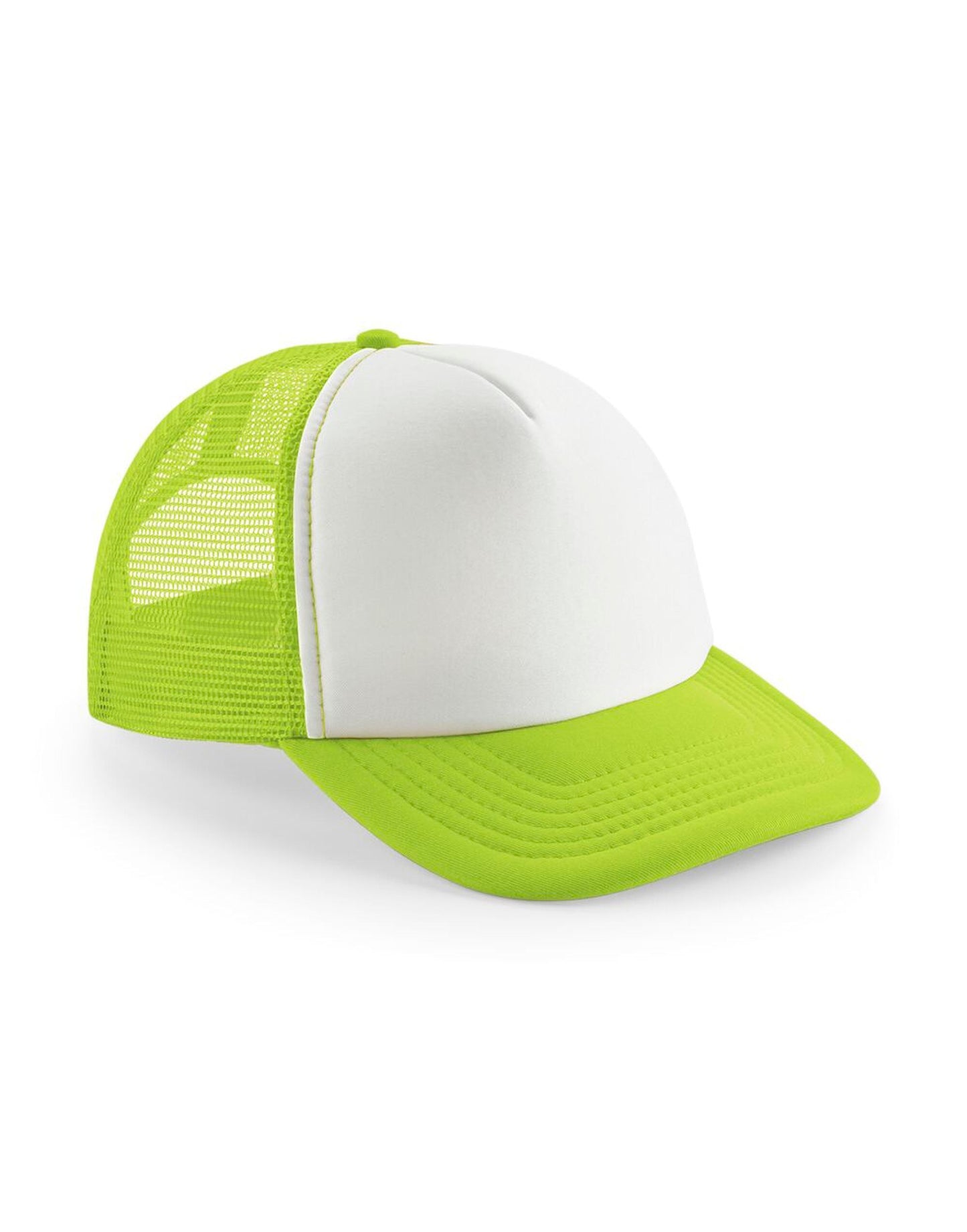 Junior Vintage Snapback Trucker - Lime/White
