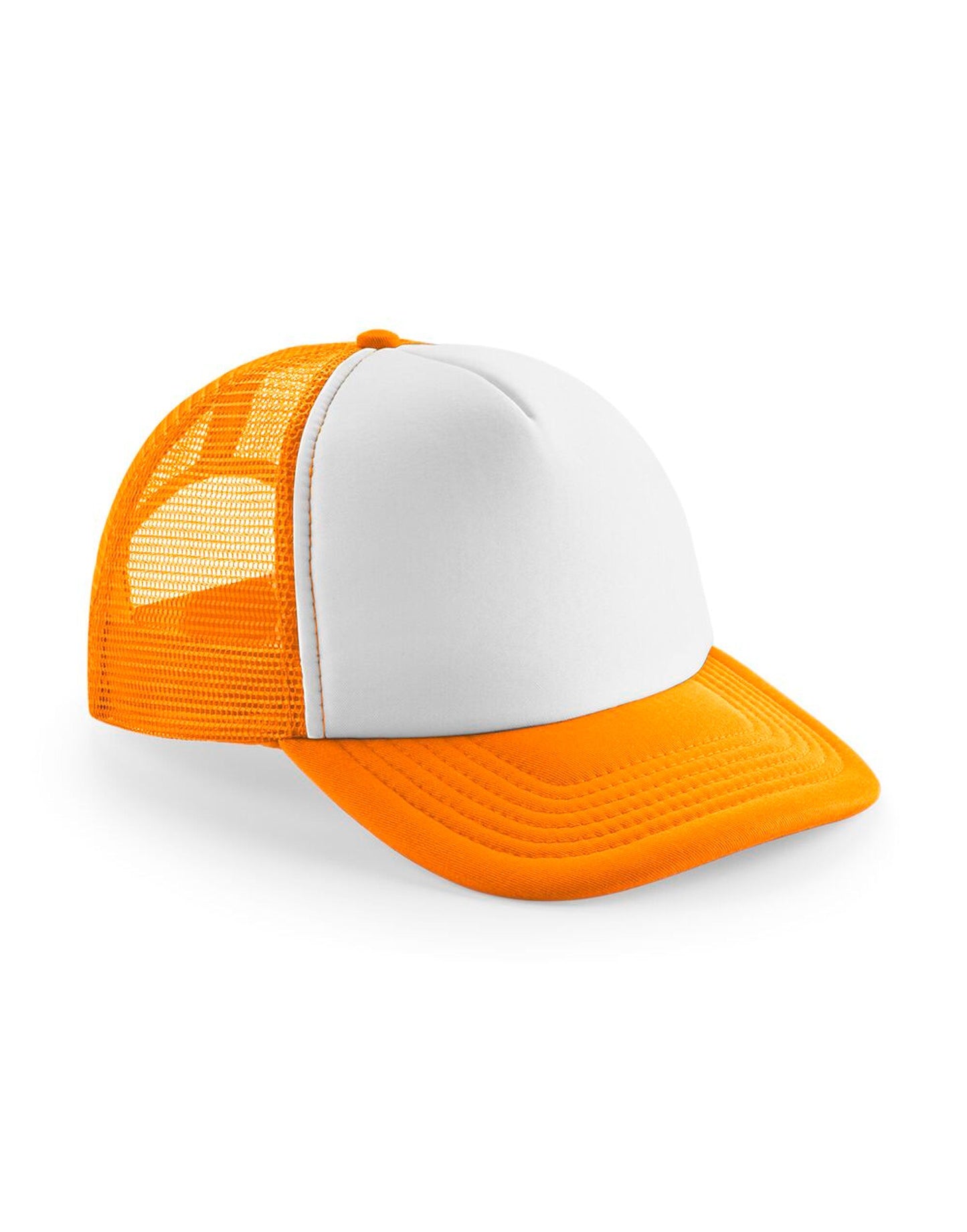 Junior Vintage Snapback Trucker - Orange/White