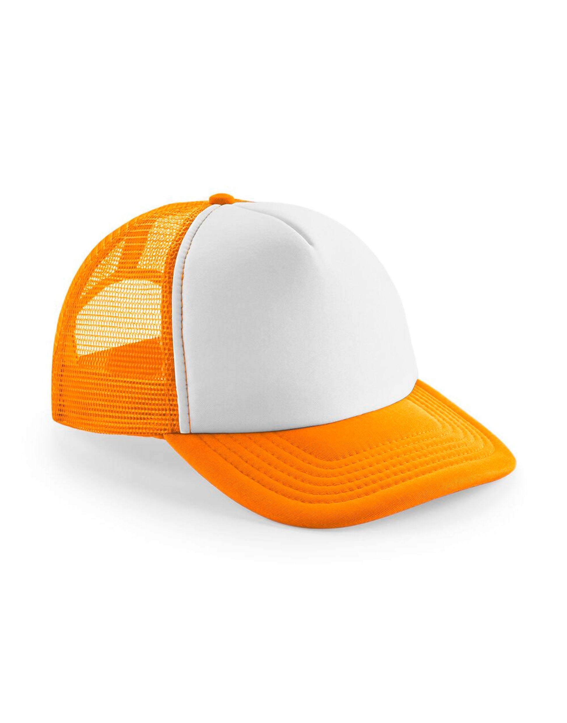Junior Vintage Snapback Trucker - Orange/White