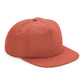 Organic Cotton Unstructured 5 Panel Cap - Terracotta