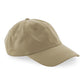 Organic Cotton 6 Panel Dad Cap - Desert Sand