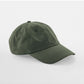 Junior Low Profile 6 Panel Dad Cap - Olive Green