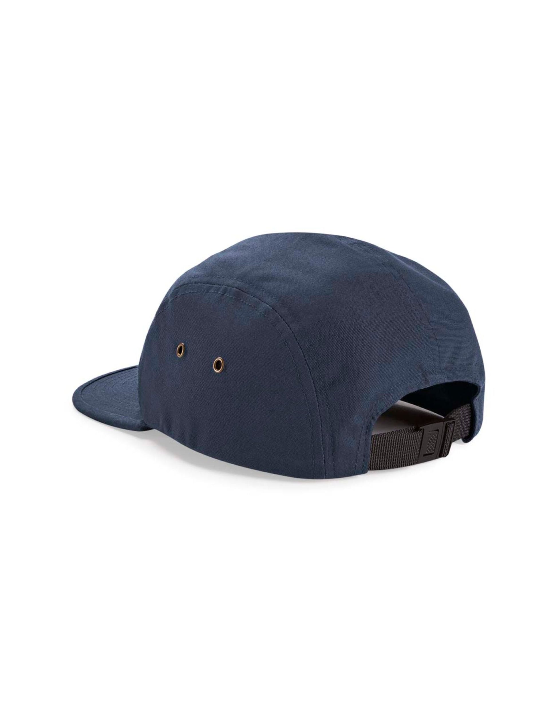Canvas 5 Panel Camper Cap - Navy