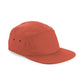 Canvas 5 Panel Camper Cap - Terracotta