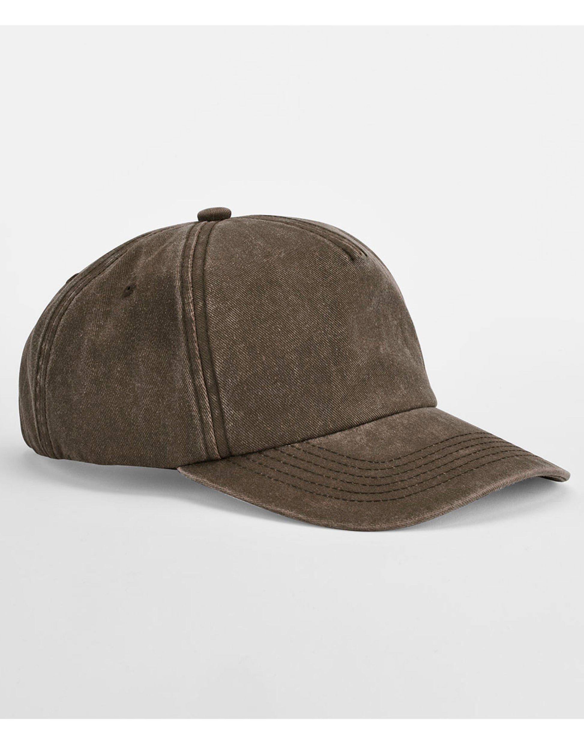 Relaxed 5 Panel Vintage Cap - Vintage Brown