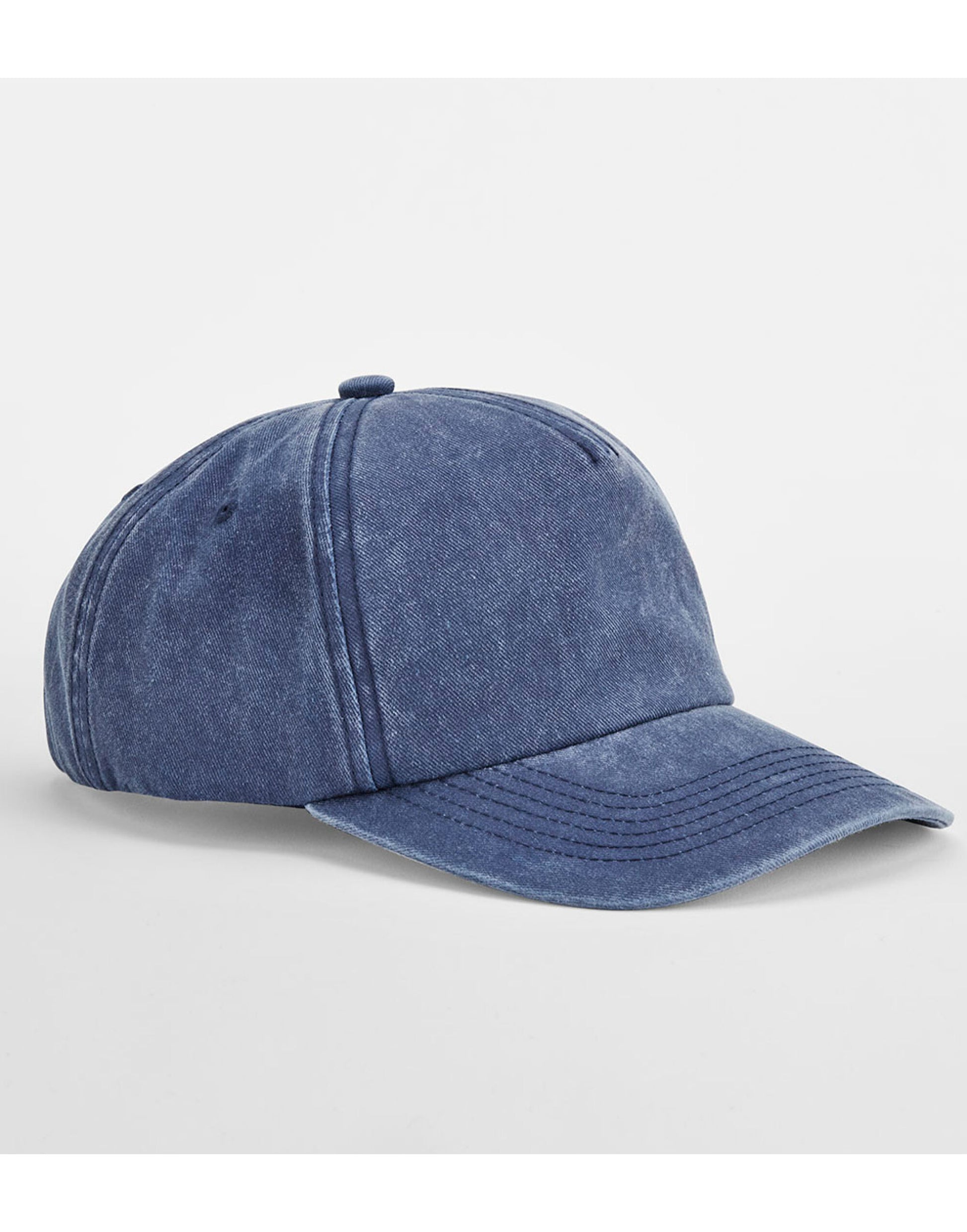 Relaxed 5 Panel Vintage Cap - Vintage Denim