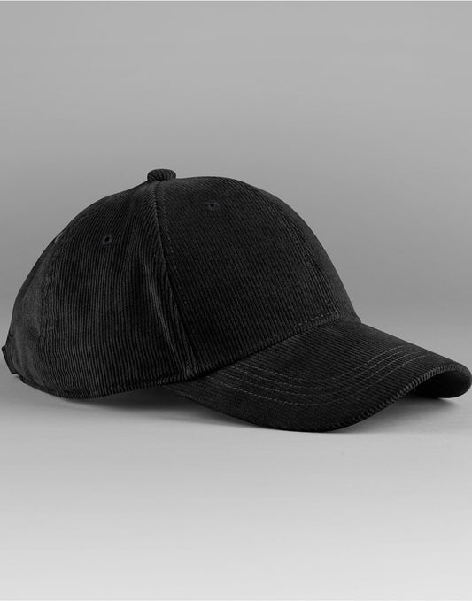 EarthAware® Organic Cord Baseball Cap - Black