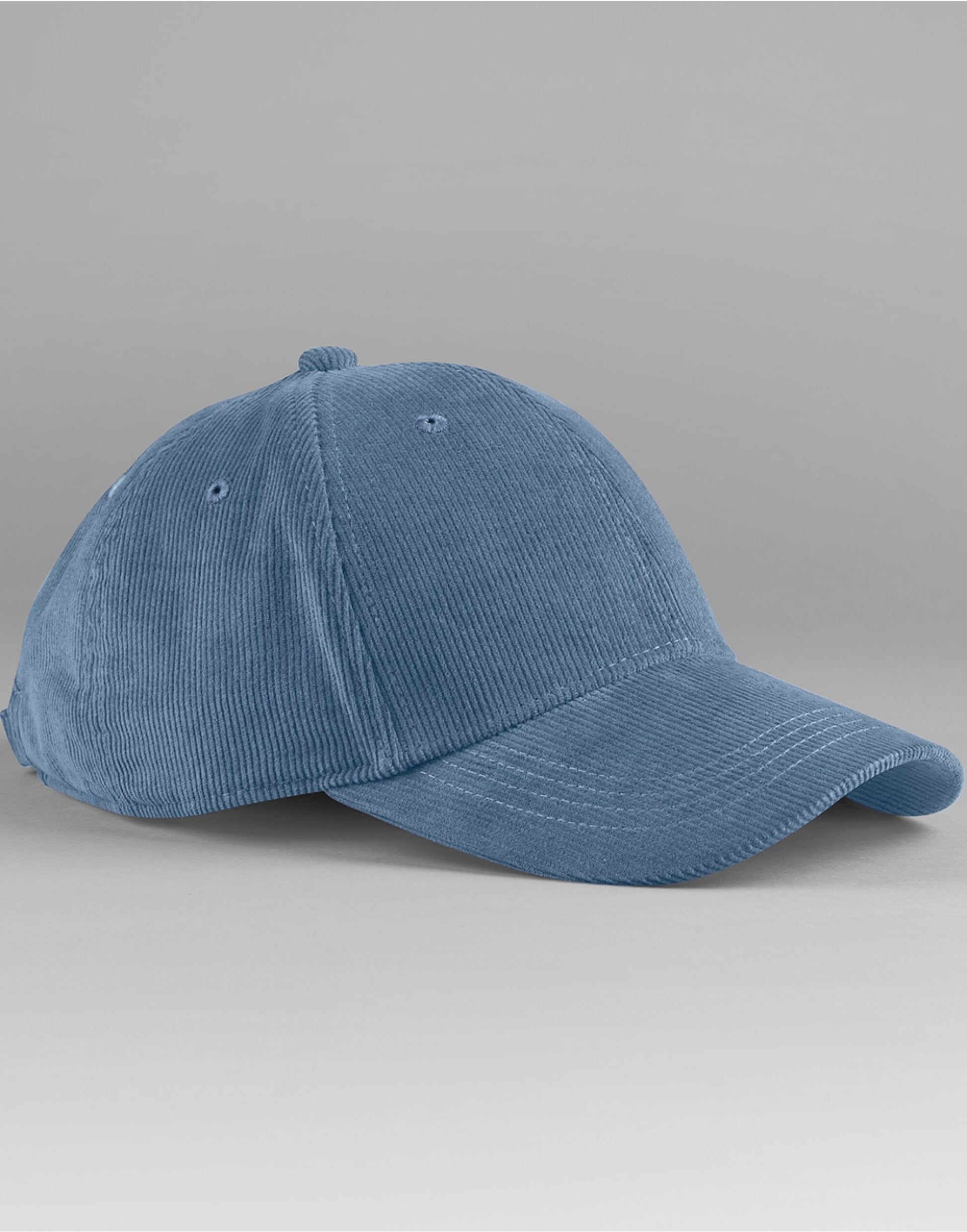 EarthAware® Organic Cord Baseball Cap - Slate Blue