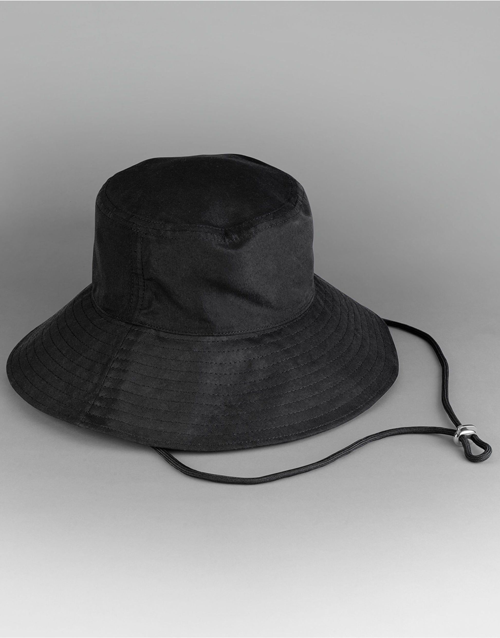 Wide Brim Sun Hat - Black