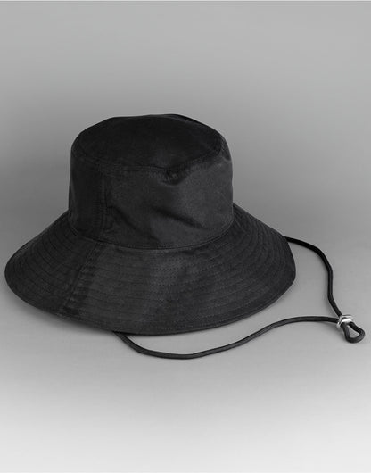 Wide Brim Sun Hat - Black