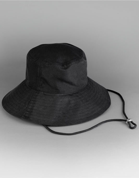 Wide Brim Sun Hat - Black
