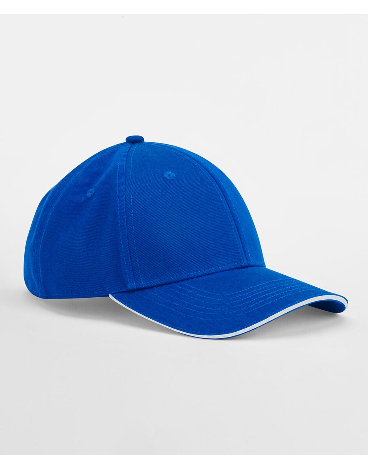 EarthAware® Classic Organic Cotton 6 Panel Cap - Bright Royal/White