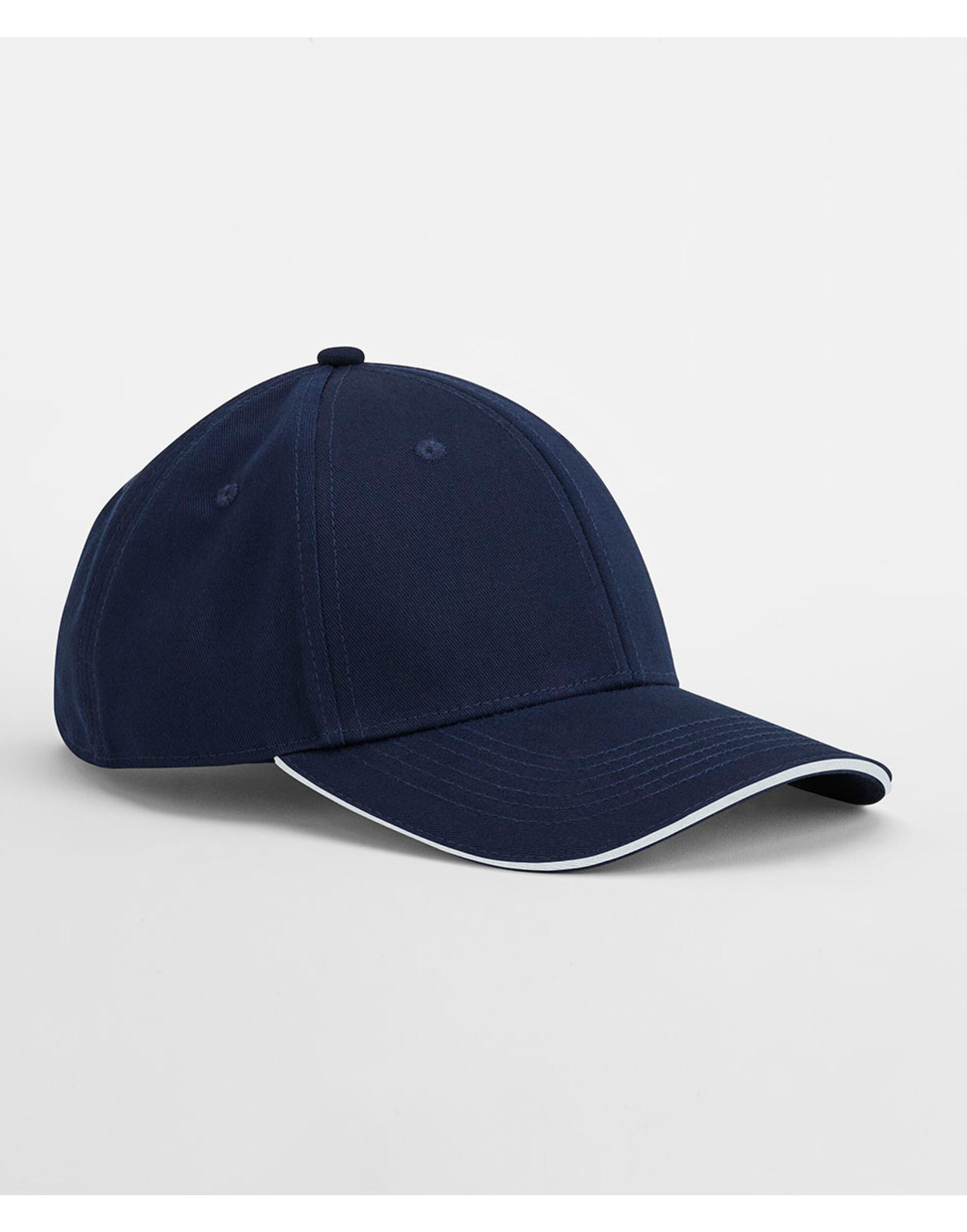 EarthAware® Classic Organic Cotton 6 Panel Cap - French Navy/White