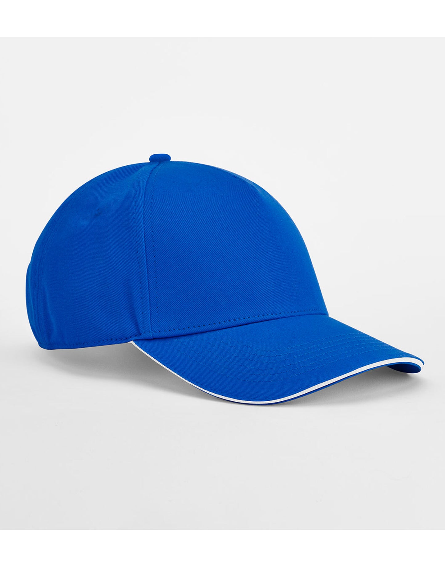 EarthAware® Classic Organic Cotton 5 Panel Cap - Bright Royal/White