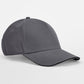 EarthAware® Classic Organic Cotton 5 Panel Cap - Graphite Grey/Black