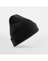 Organic Cotton Original Cuffed Beanie - Black