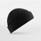 Organic Cotton Fisherman Beanie - Black