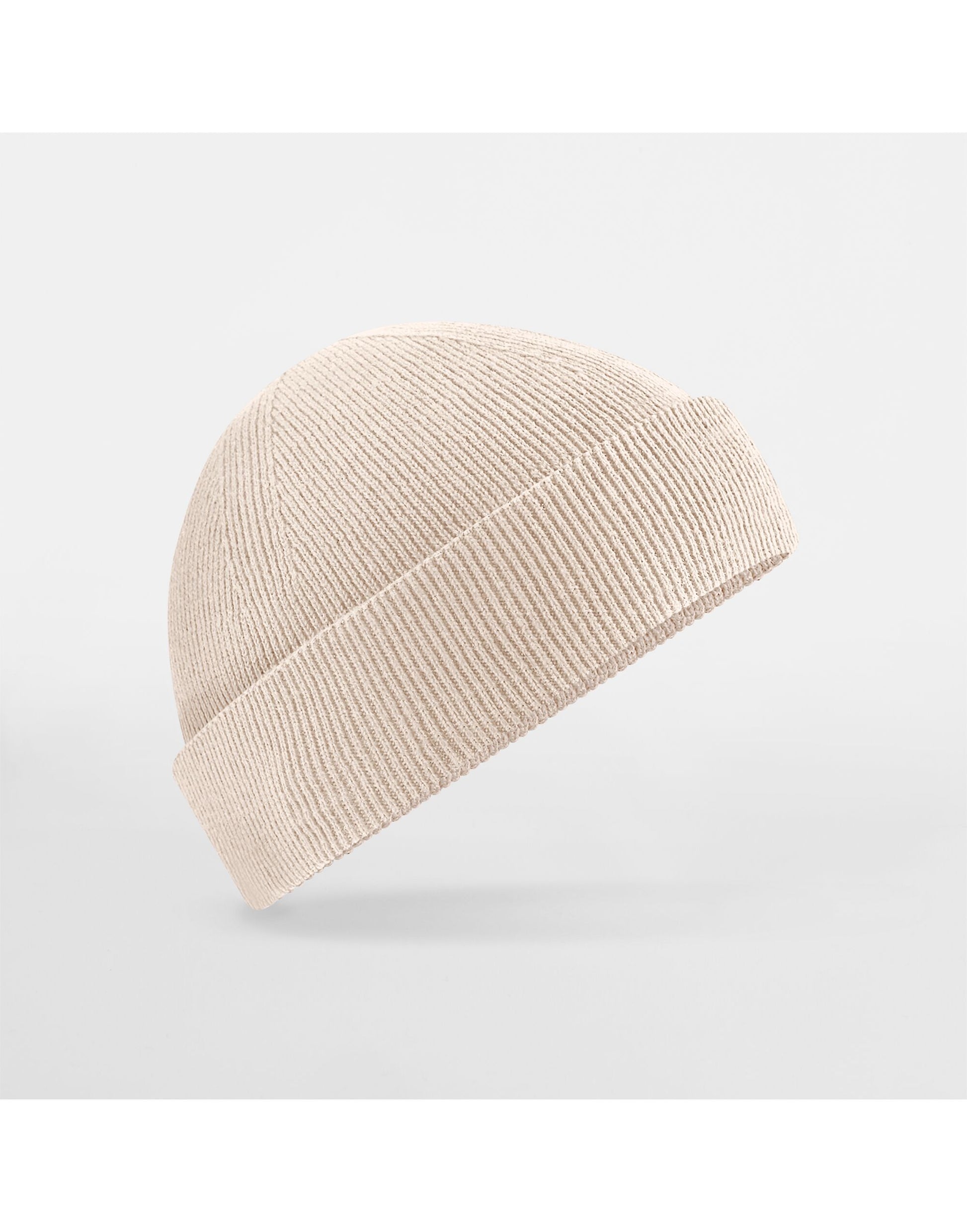 Organic Cotton Fisherman Beanie - Almond
