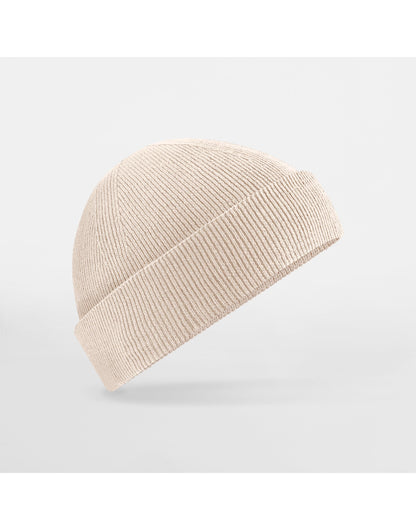 Organic Cotton Fisherman Beanie - Almond