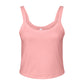 Women's Micro Rib Strap Tank - Solid Pink Blend