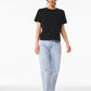 Women's Heavy Boxy Tee - Vintage Black