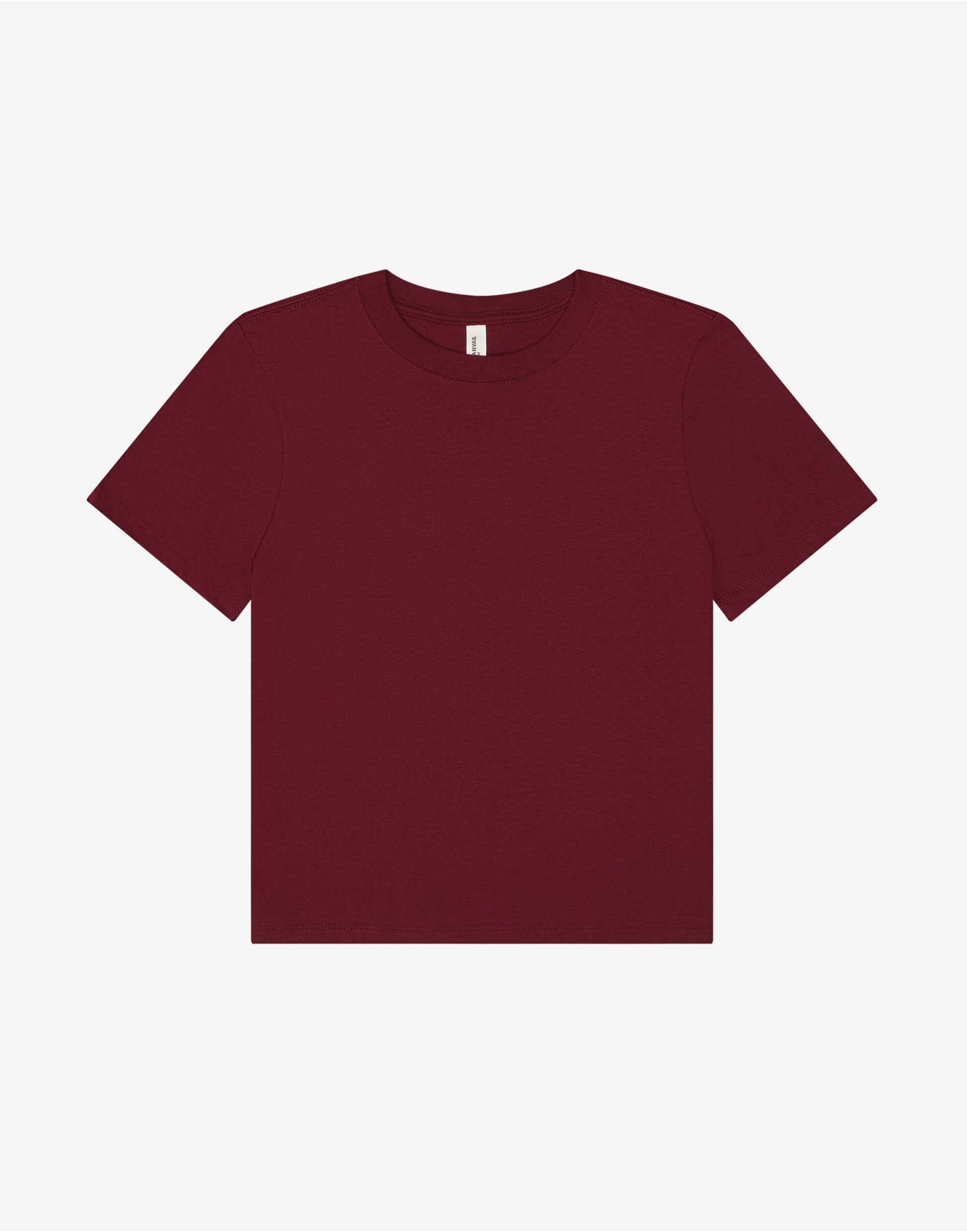 Women's Heavy Boxy Tee - Maroon