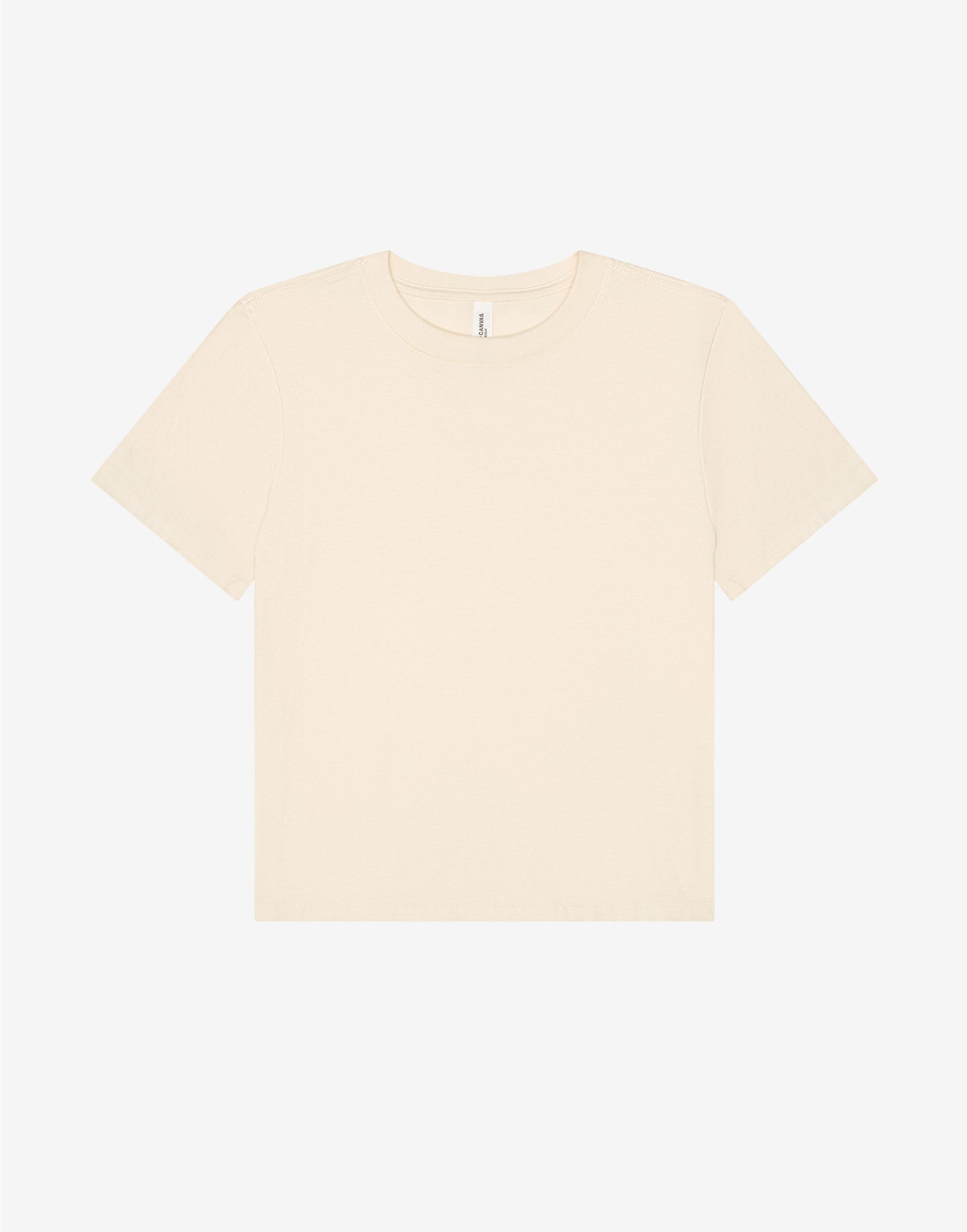 Women's Heavy Boxy Tee - Natural