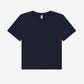 Women's Heavy Boxy Tee - Navy