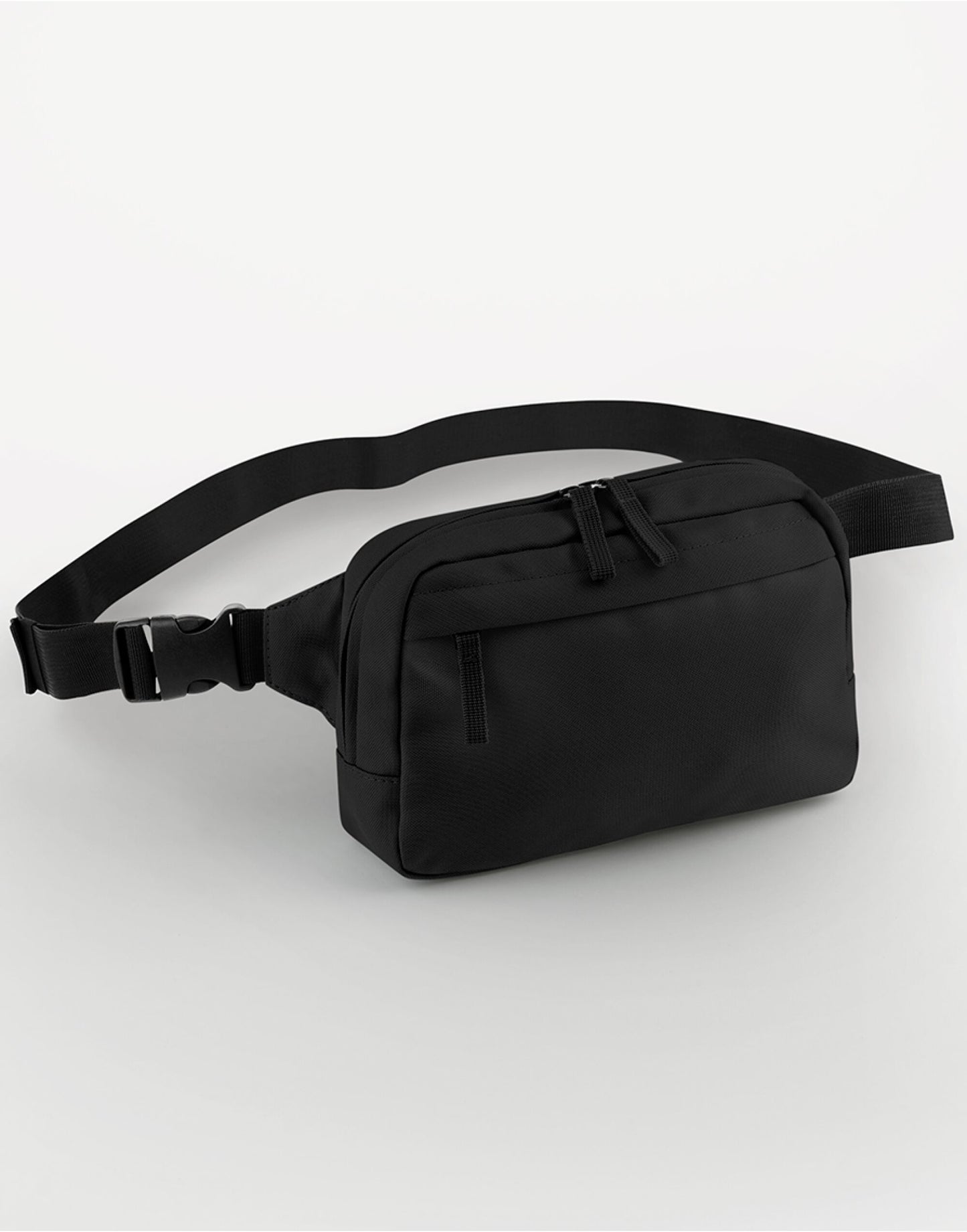Premium Recycled Cross Body Bag - Black