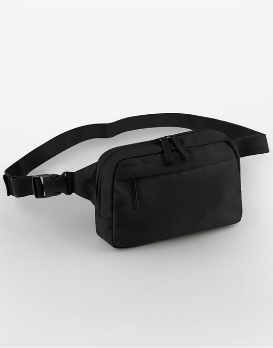 Premium Recycled Cross Body Bag - Black