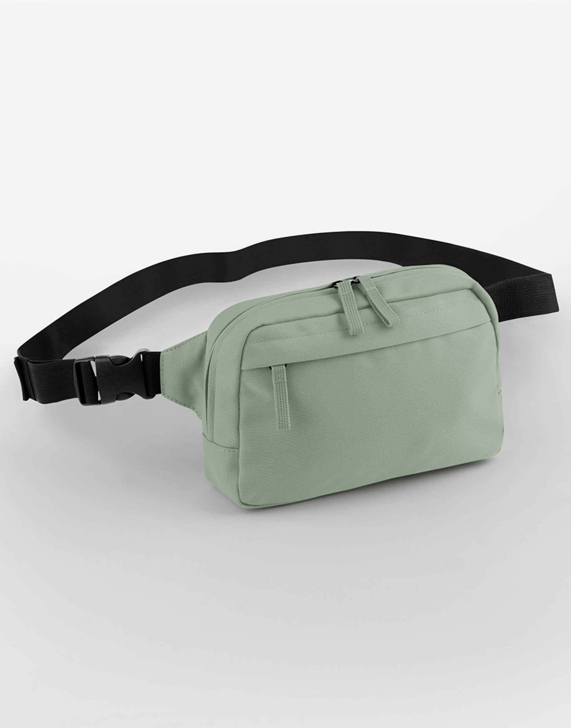Premium Recycled Cross Body Bag - Dusty Green