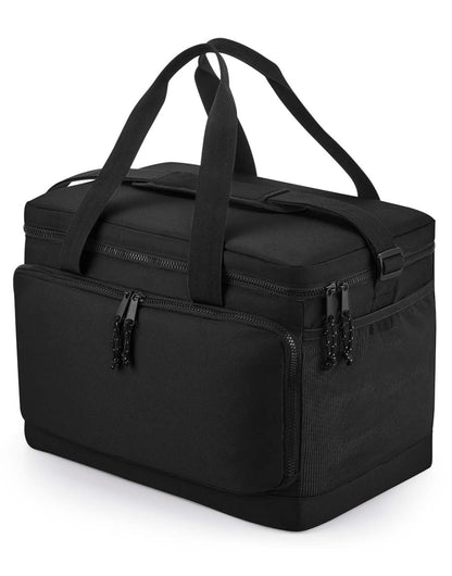 Recycled Large Cooler Shoulder Bag - Black