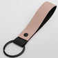 Matte PU Keyring - Nude Pink