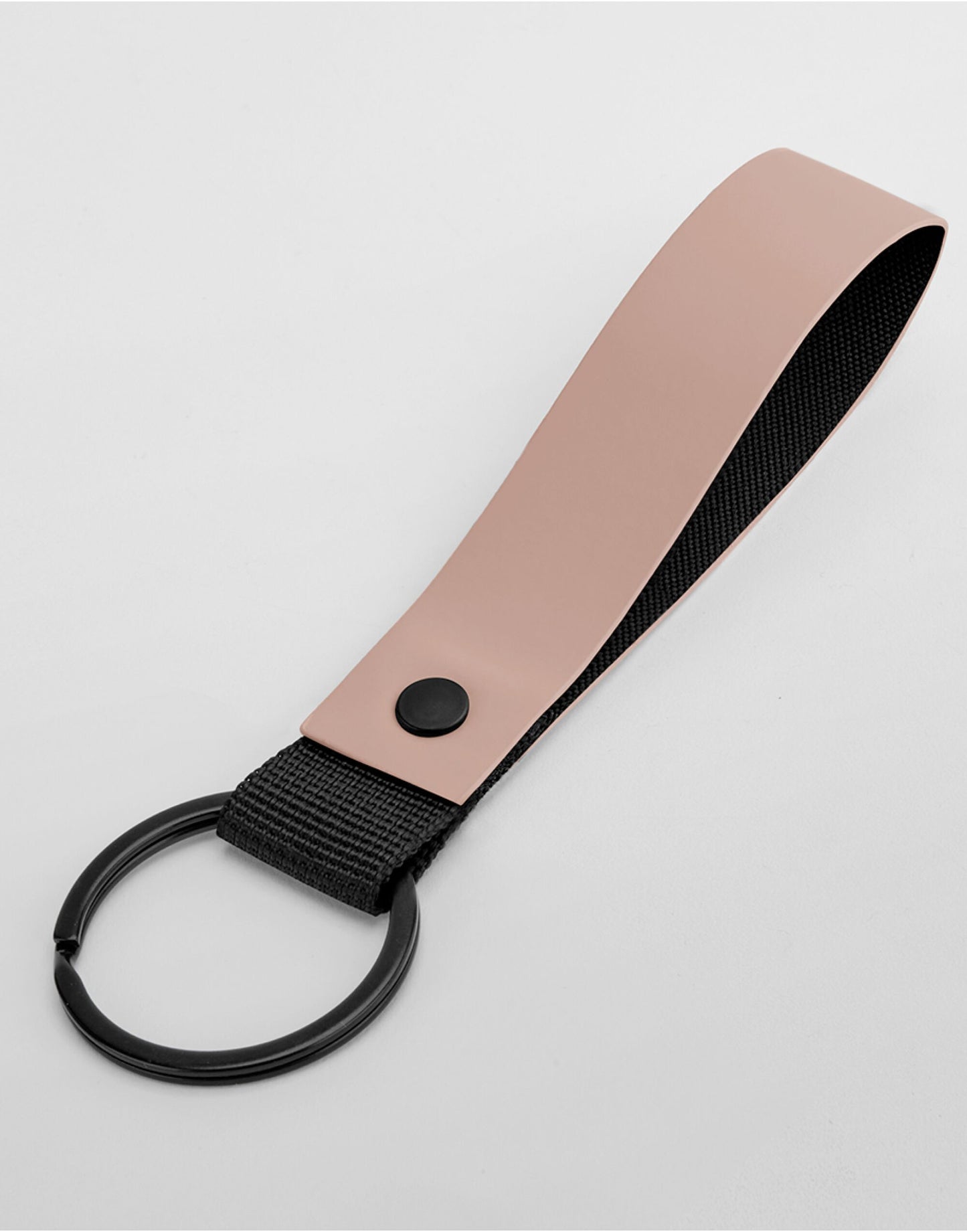 Matte PU Keyring - Nude Pink