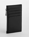 Matte PU Card Holder - Black