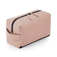 Matte PU Toiletry/ Accessory Case - Nude Pink