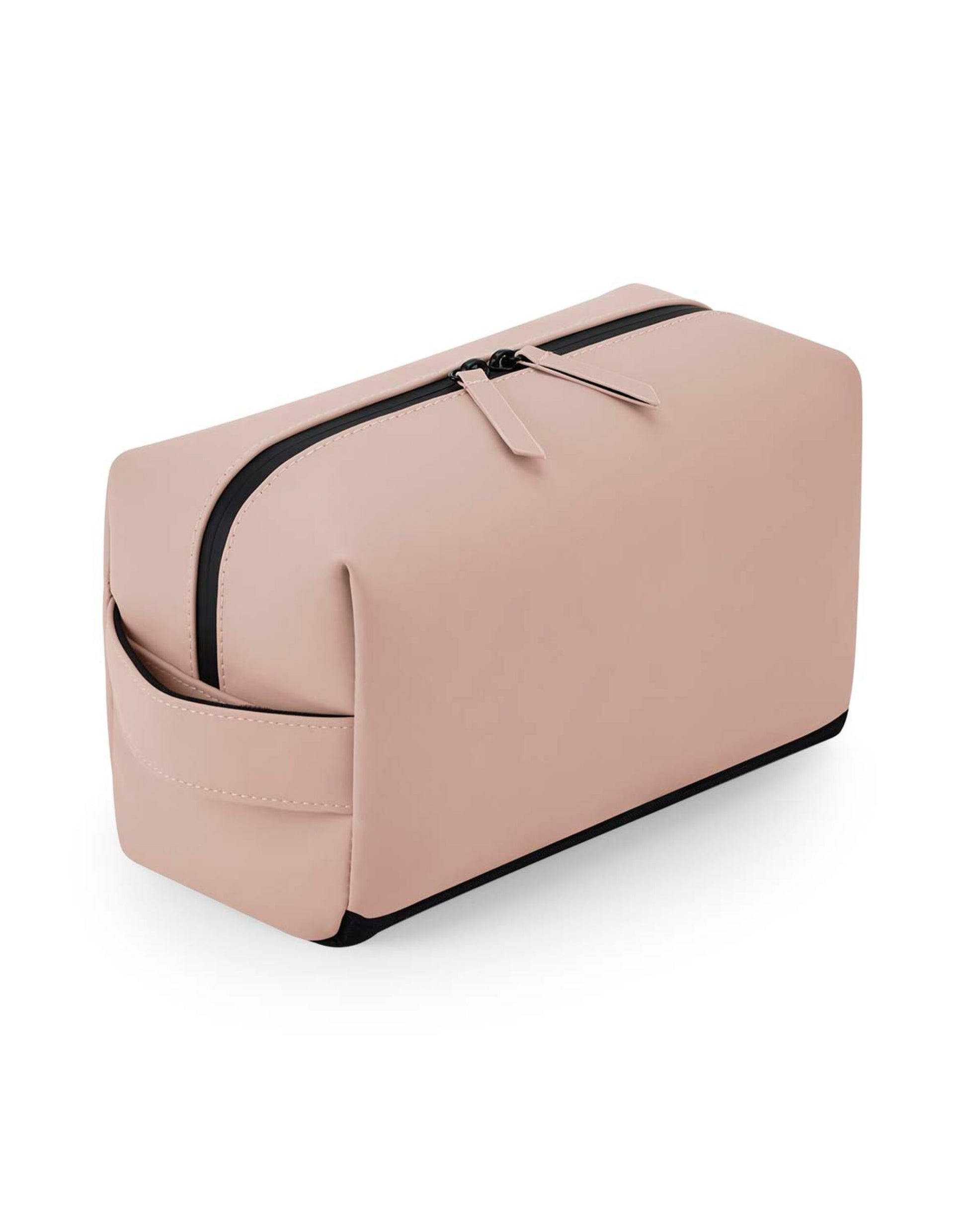 Matte PU Toiletry/ Accessory Case - Nude Pink