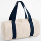Edit Canvas Duffle - Natural/Navy