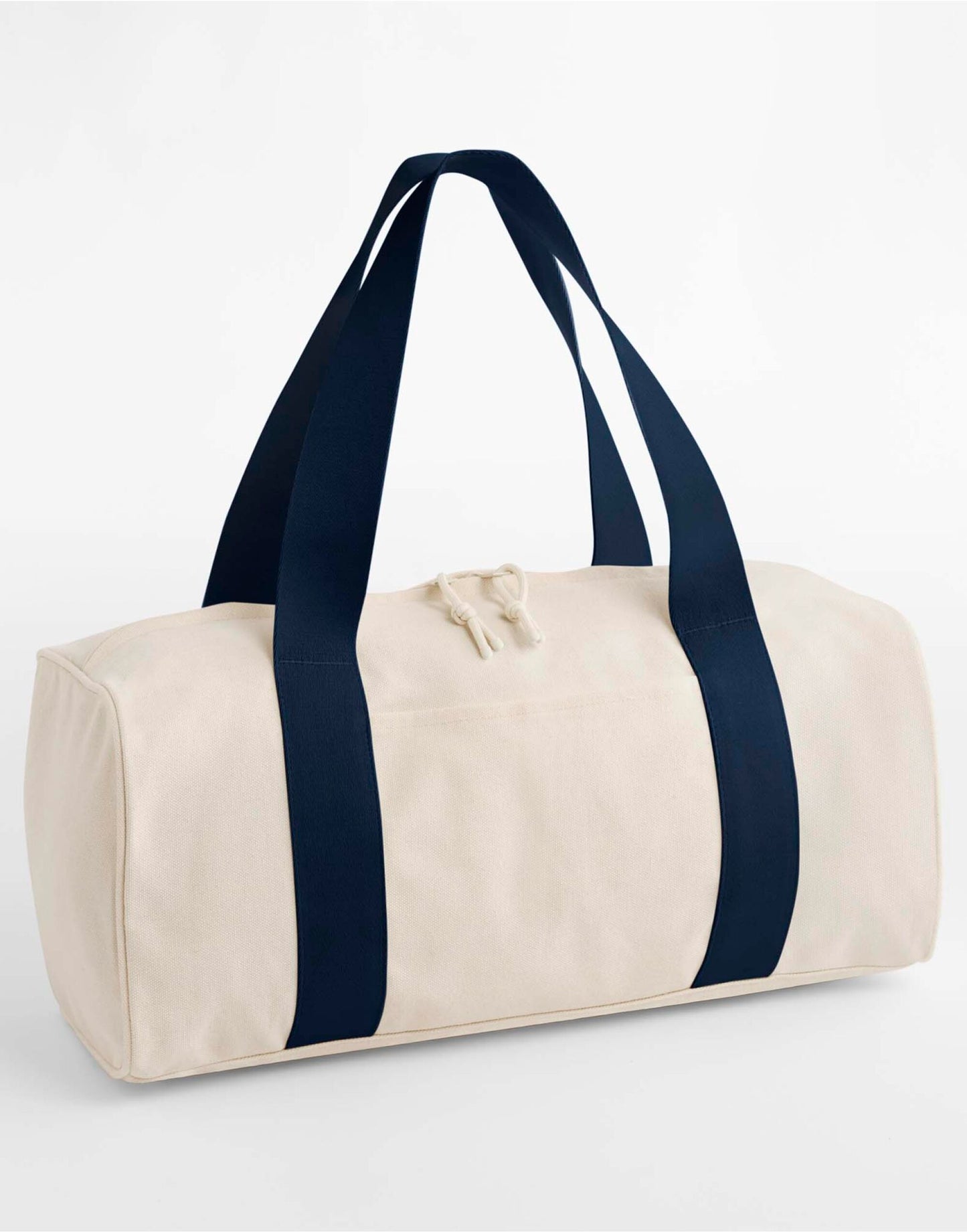 Edit Canvas Duffle - Natural/Navy