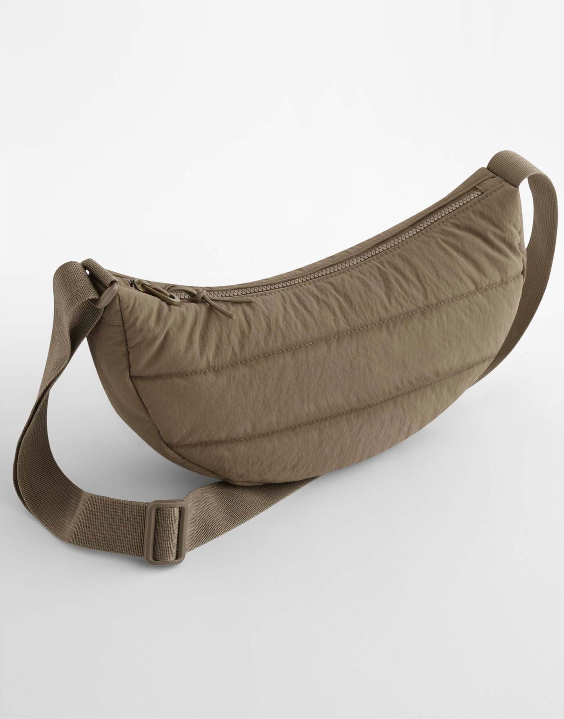 Quilted Cross Body Bag - Earthy Green