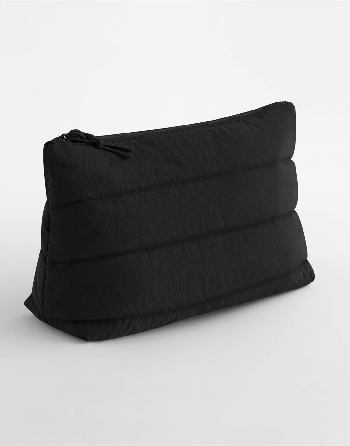 Quilted Accessory Case - Black